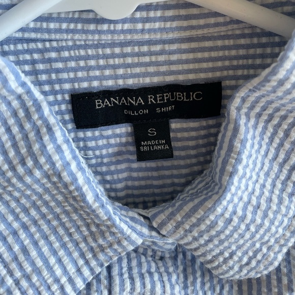 Banana Republic Seersucker Dillon Shirt - Picture 3 of 6
